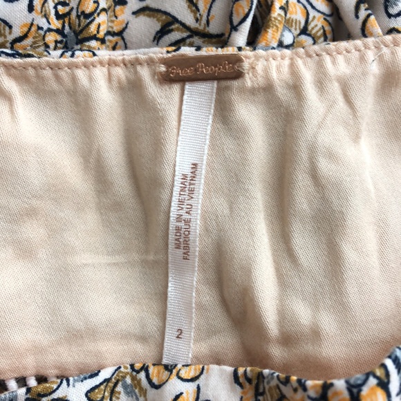 Free People Ivory Boheme Long Sleeve Mini Dress - Picture 6 of 10